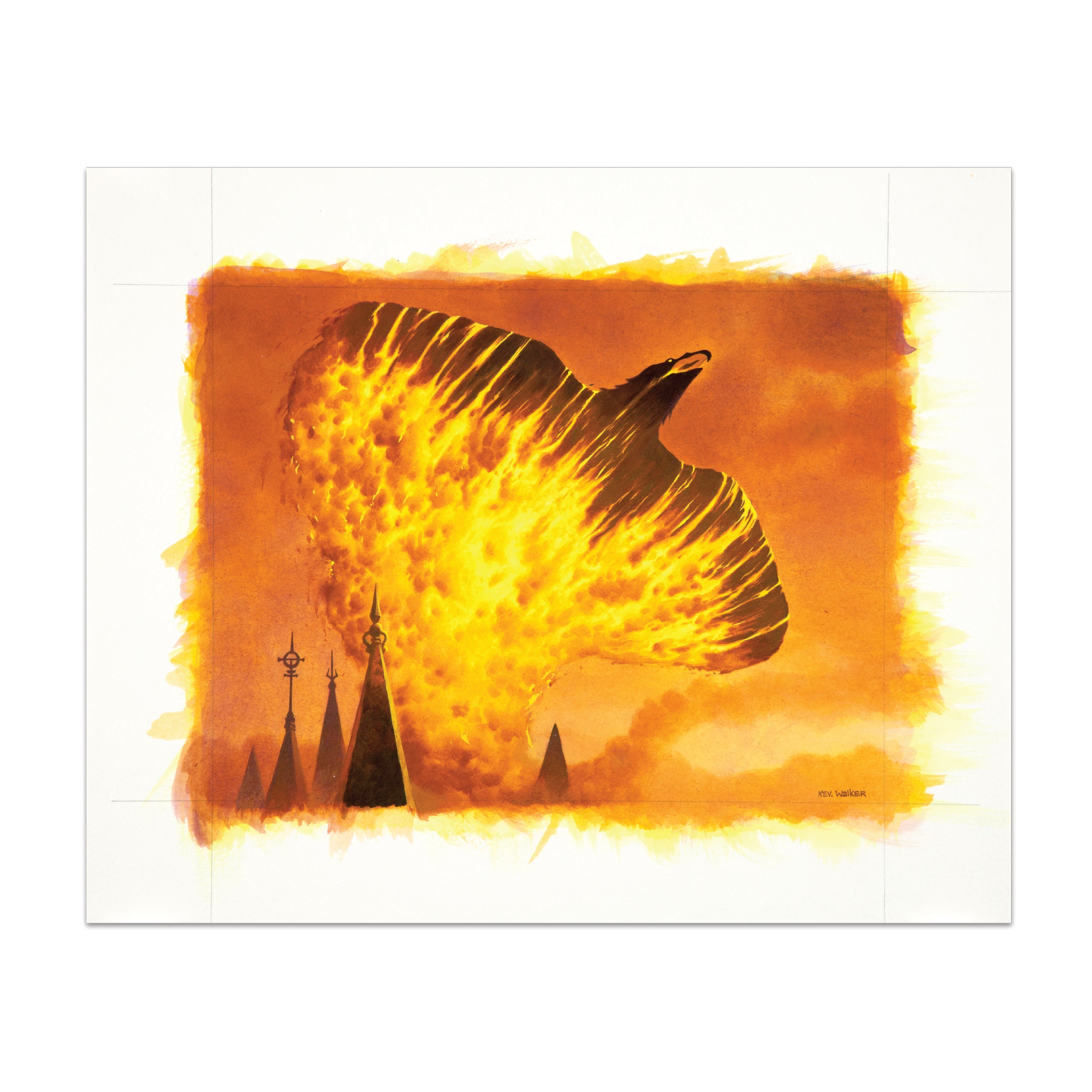 Skarrgan Firebird (Original Art)