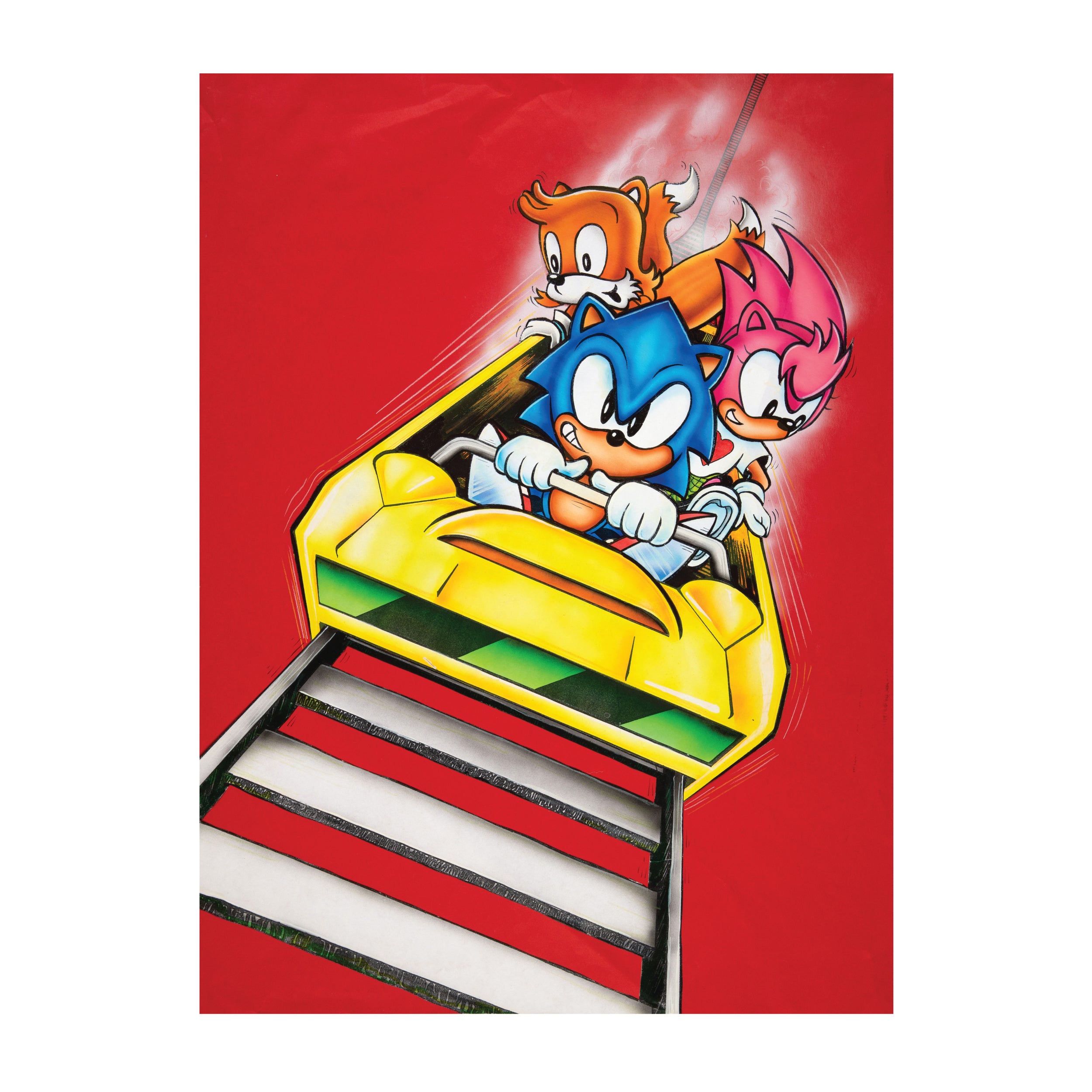 Sonic The Hedgehog (Book Cover)
