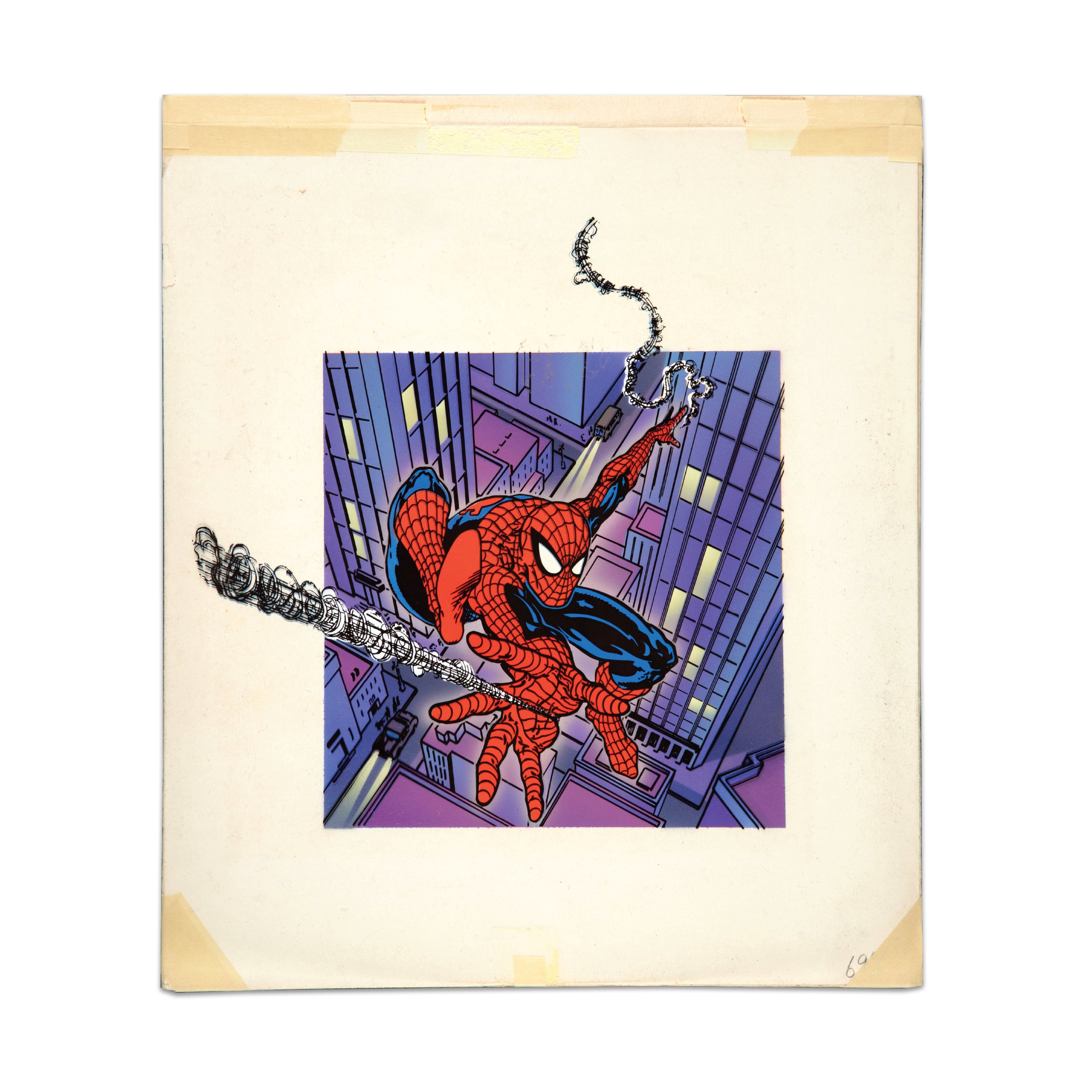 Spiderman Final (Cover Painting)
