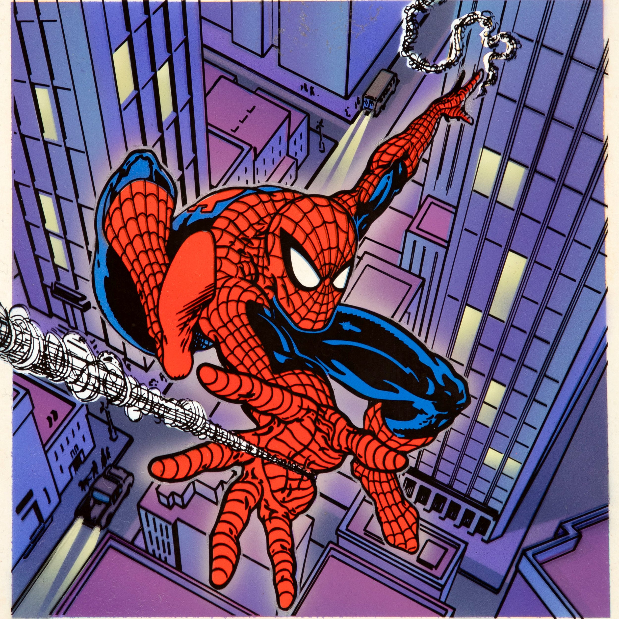 Spiderman Final (Cover Painting)
