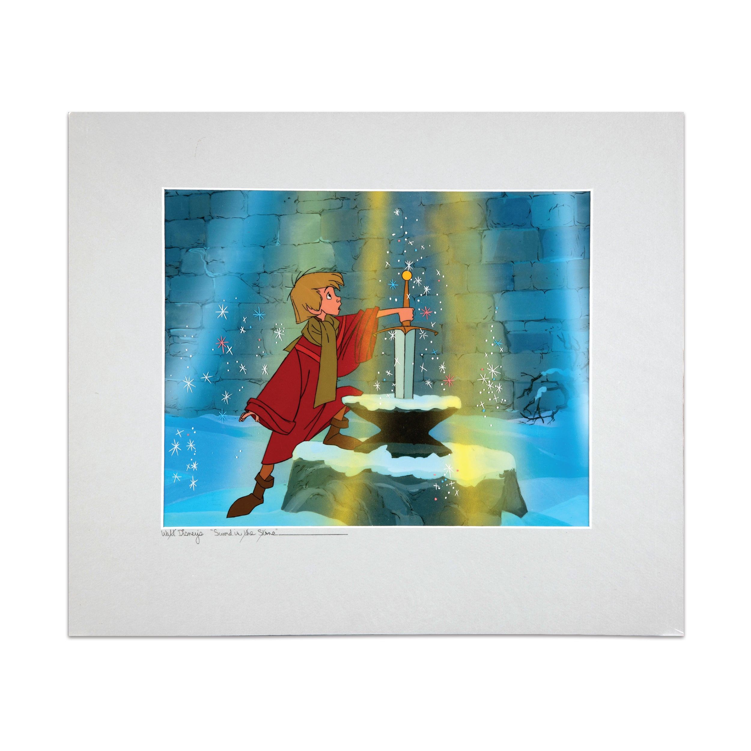 Sword in the Stone Production Cel (Key Moment #33/40)