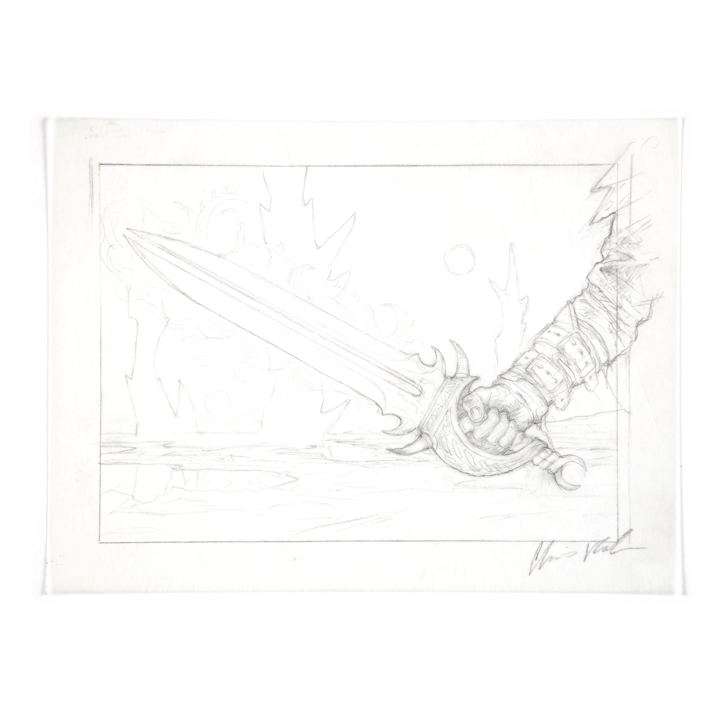Sword of Body and Mind (Original Sketch)