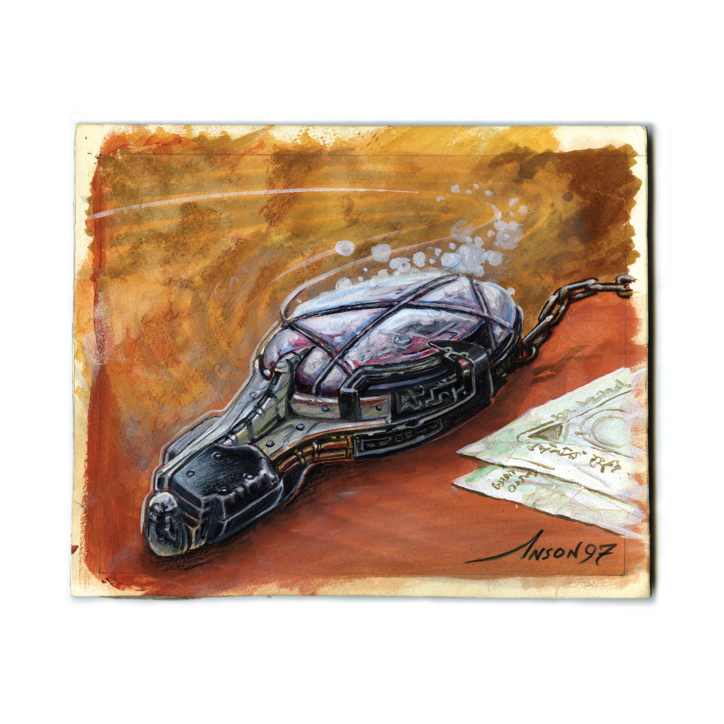 Temporal Manipulation (Original Art)
