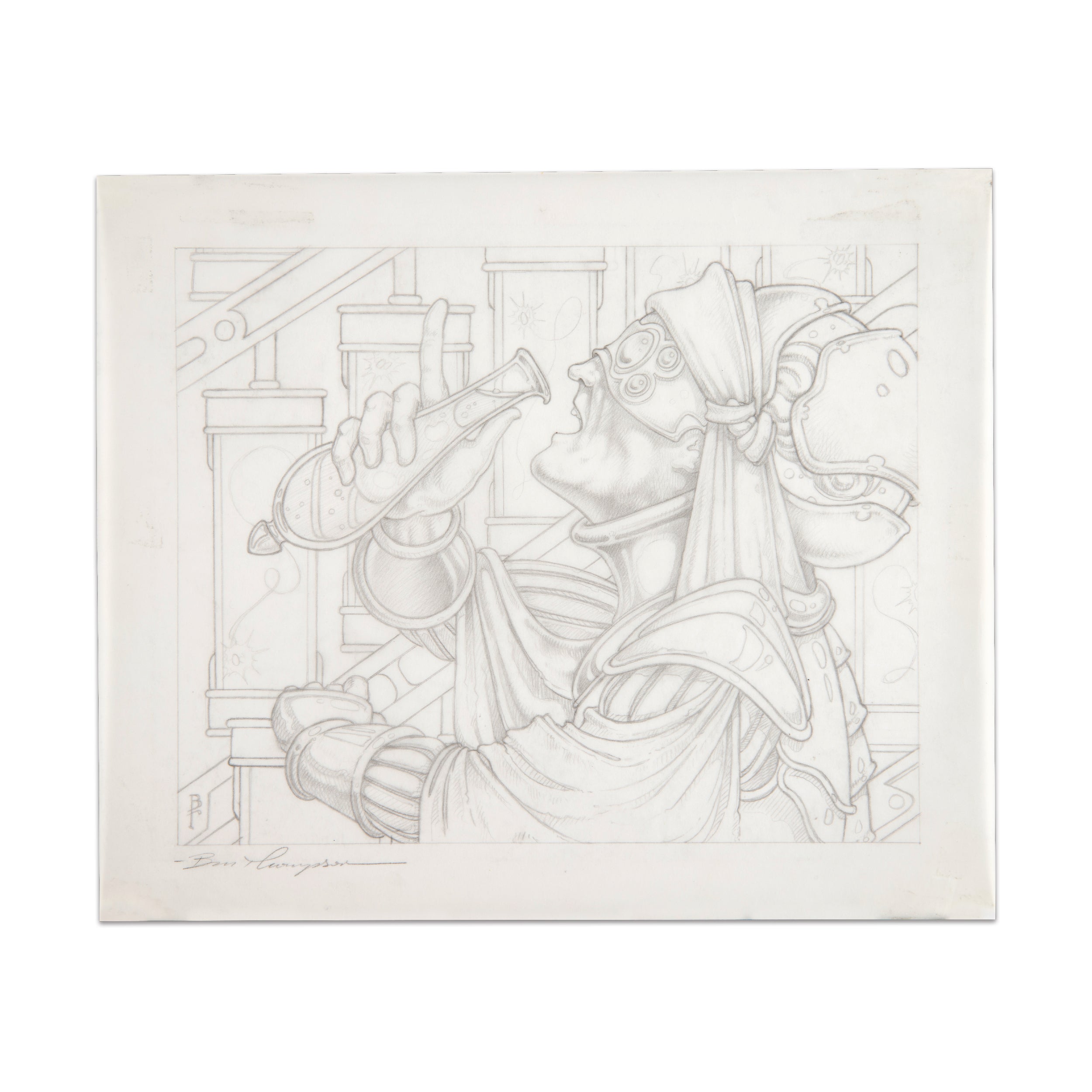 Thirst for Knowledge (Original Sketch)