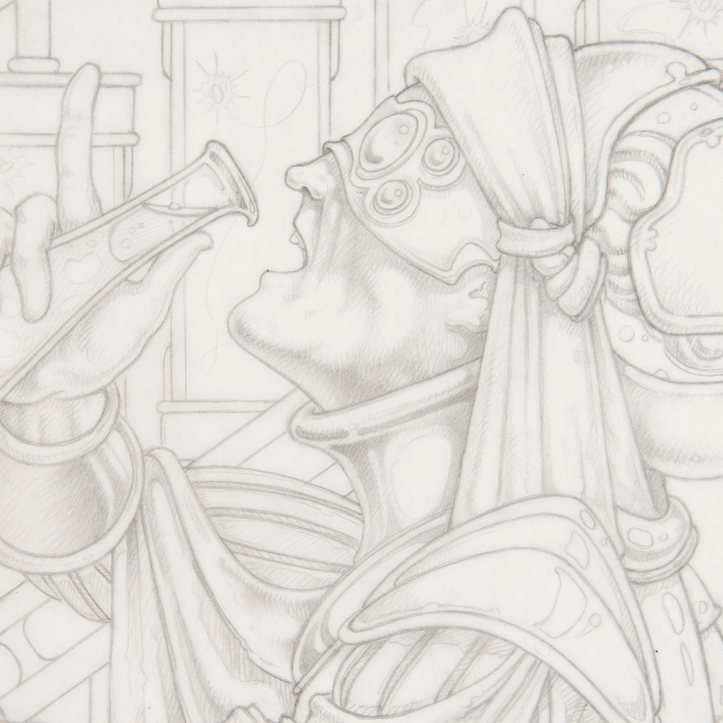 Thirst for Knowledge (Original Sketch)