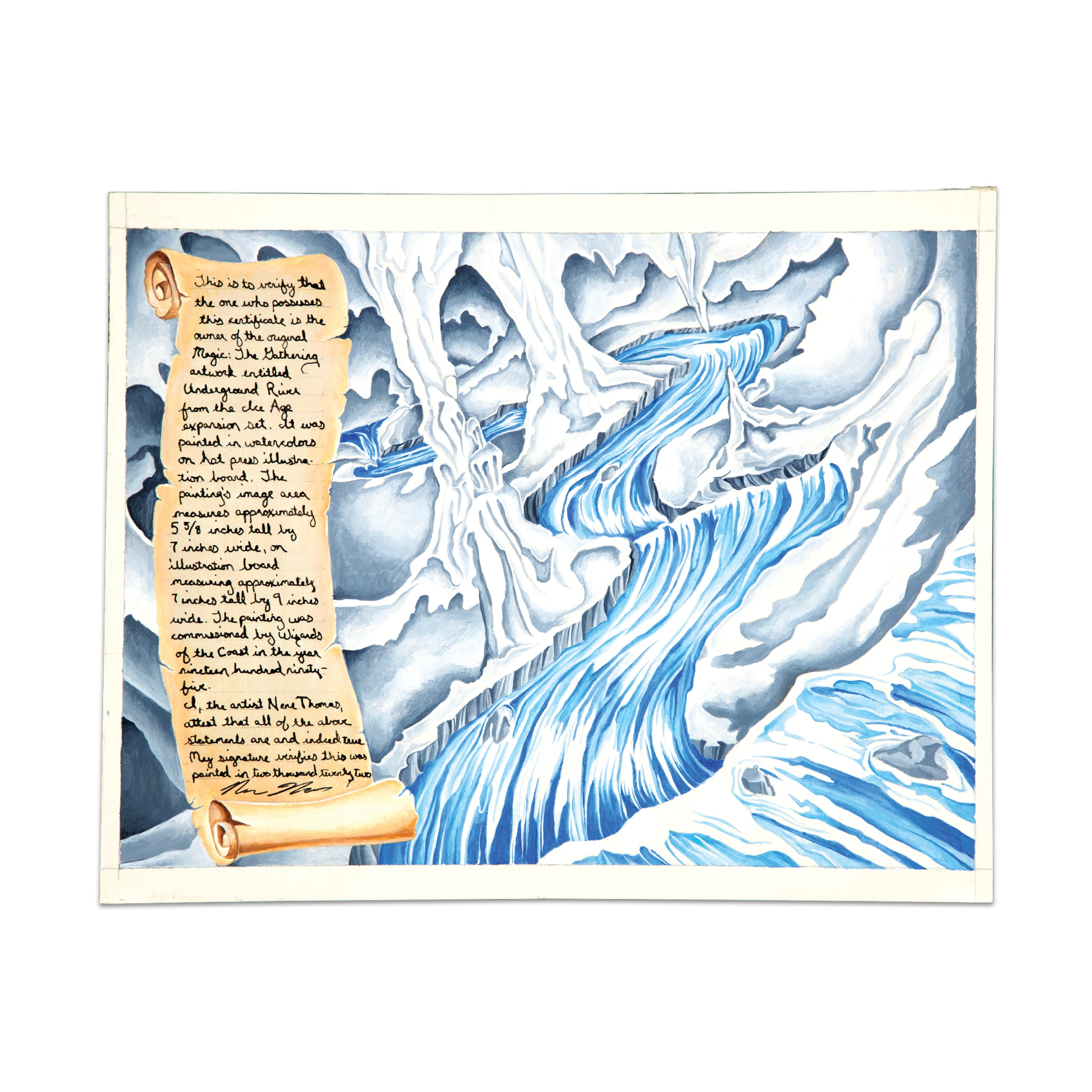 Underground River (Original Art)
