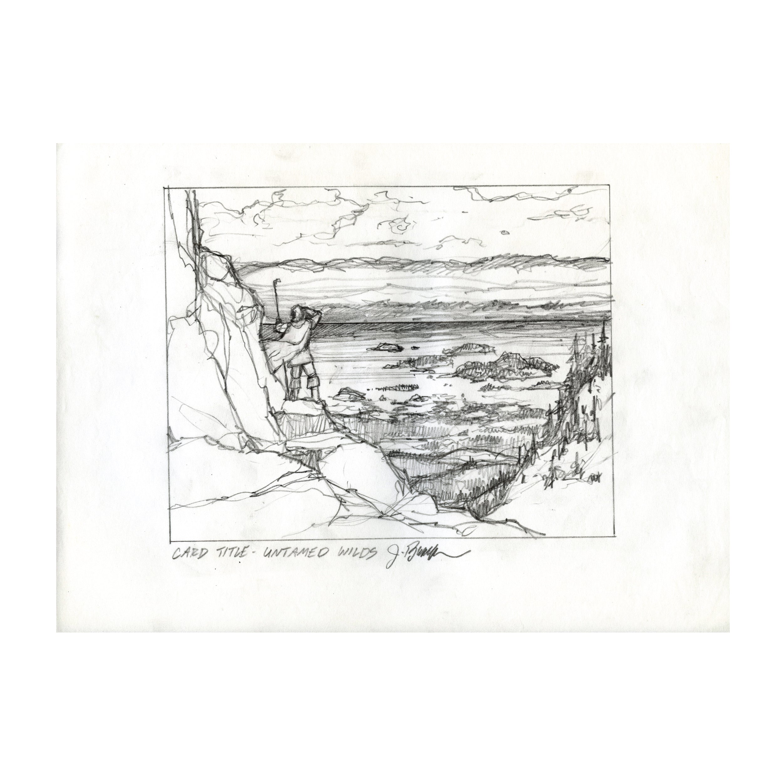 Untamed Wilds (Original Sketch)