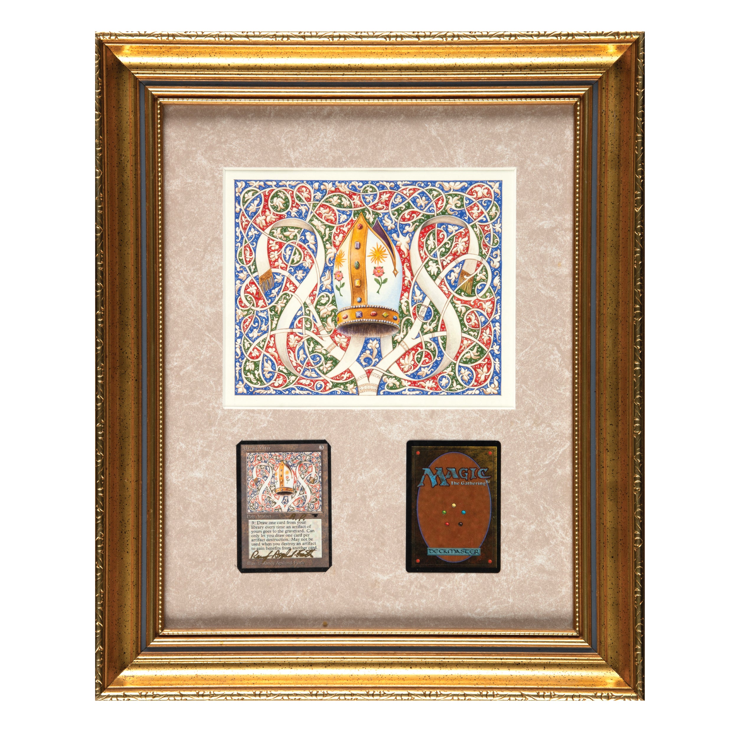 Urza's Mitre (Original Art)