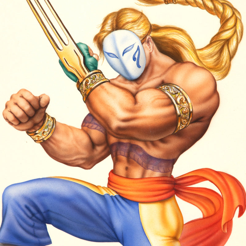 Vega Character Painting (Street Fighter II)