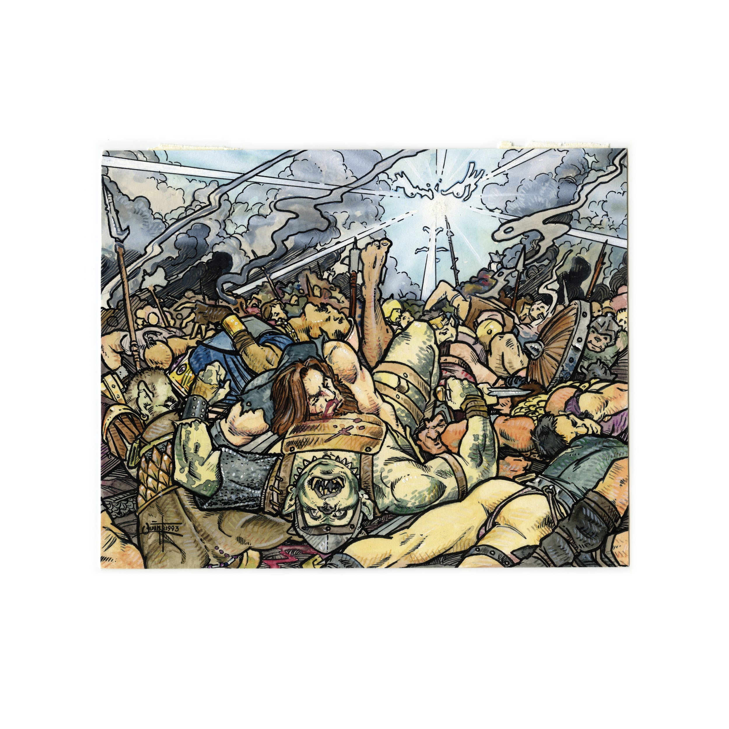 Wrath of God (Original Art)